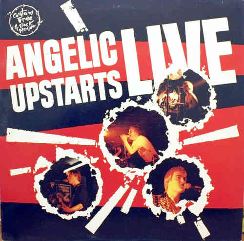 ANGELIC UPSTARTS, THE - LIVE! - LP (VG+/VG+) (P)