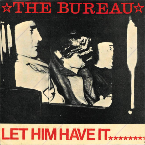 BUREAU, THE - 6" x 6" Let Him Have It ... PROMO STICKER (EX) (D1)