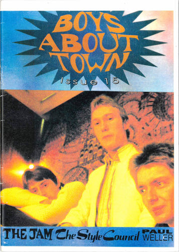 BOYS ABOUT TOWN - Issue 15 FANZINE (NEW)
