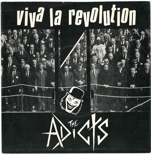 ADICTS, THE - Viva La Revolution - 7" + P/S (VG+/EX-) (P)