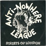 ANTI-NOWHERE LEAGUE - Streets Of London - 7" + P/S (VG+/VG+) (P)