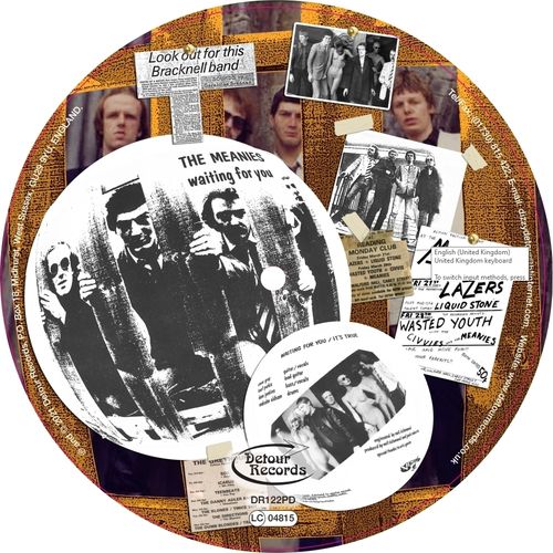 MEANIES, THE - Waiting For You EP (PICTURE DISC) 7" (NEW)
