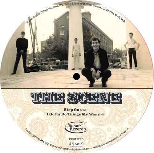 SCENE, THE - Stop Go EP (PICTURE DISC) 7" (NEW)