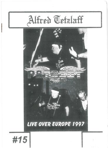 ALFRED GETZLAFF - Issue #15 1997 FANZINE (A5) (EX) (D1)