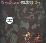 U.K.SUBS, THE - Crash Course (PURPLE VINYL) - LP + 12" (VG+/VG+) (P)