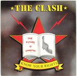 CLASH, THE - Know Your Rights - 7" + P/S (EX/EX) (P)