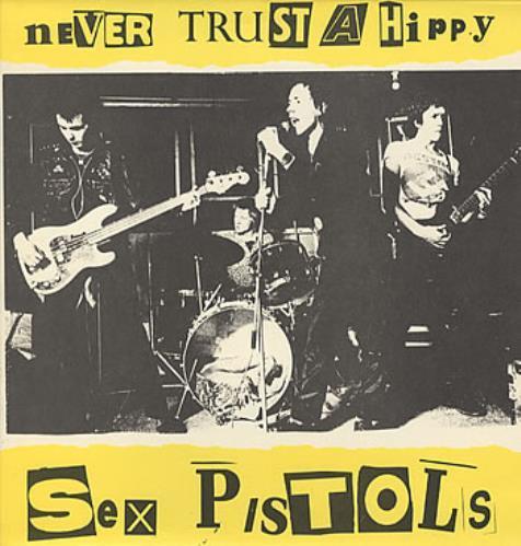 SEX PISTOLS, THE - Never Trust A Hippy - LP (EX/VG*) (P)