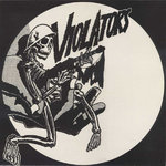 VIOLATORS - Die With Dignity (GREEN VINYL) EP 12" + P/S (EX/EX) (P)